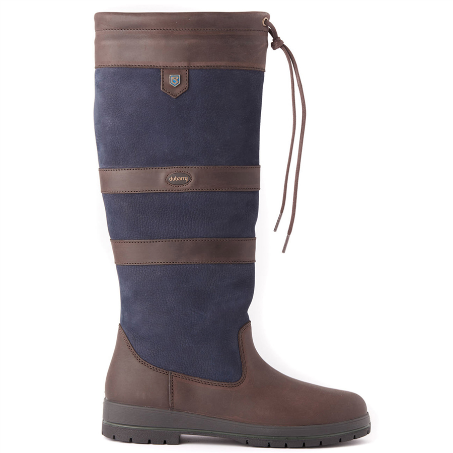 Dubarry Galway Boots- Navy/Brown 38 (5) 3